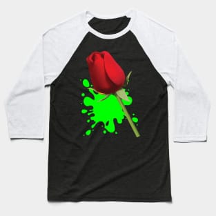 Red Rose Baseball T-Shirt